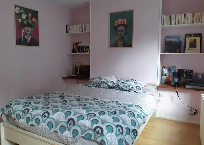 Lejlighed Mp- En Famille Ou Entre Amis-ies Avec De L'espace Et A 3min