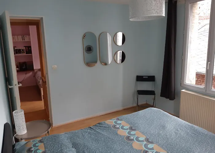 Lejlighed Mp- En Famille Ou Entre Amis-ies Avec De L'espace Et A 3min