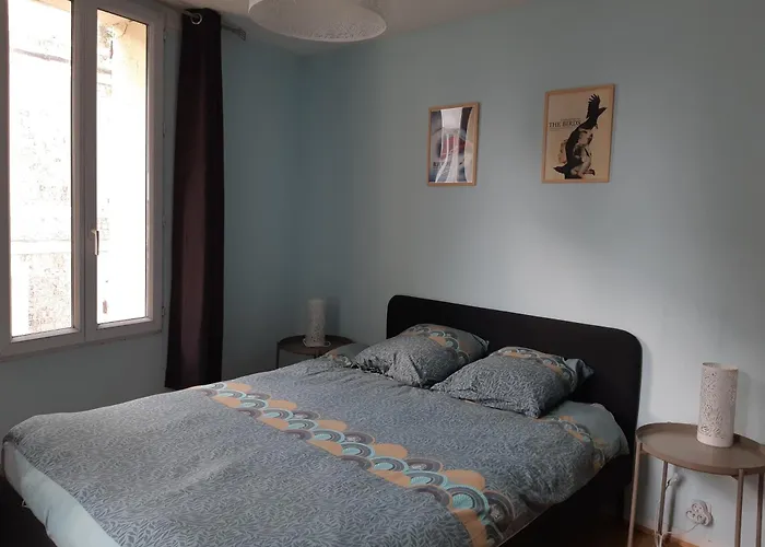 Mp- En Famille Ou Entre Amis-ies Avec De L'espace Et A 3min Lejlighed *